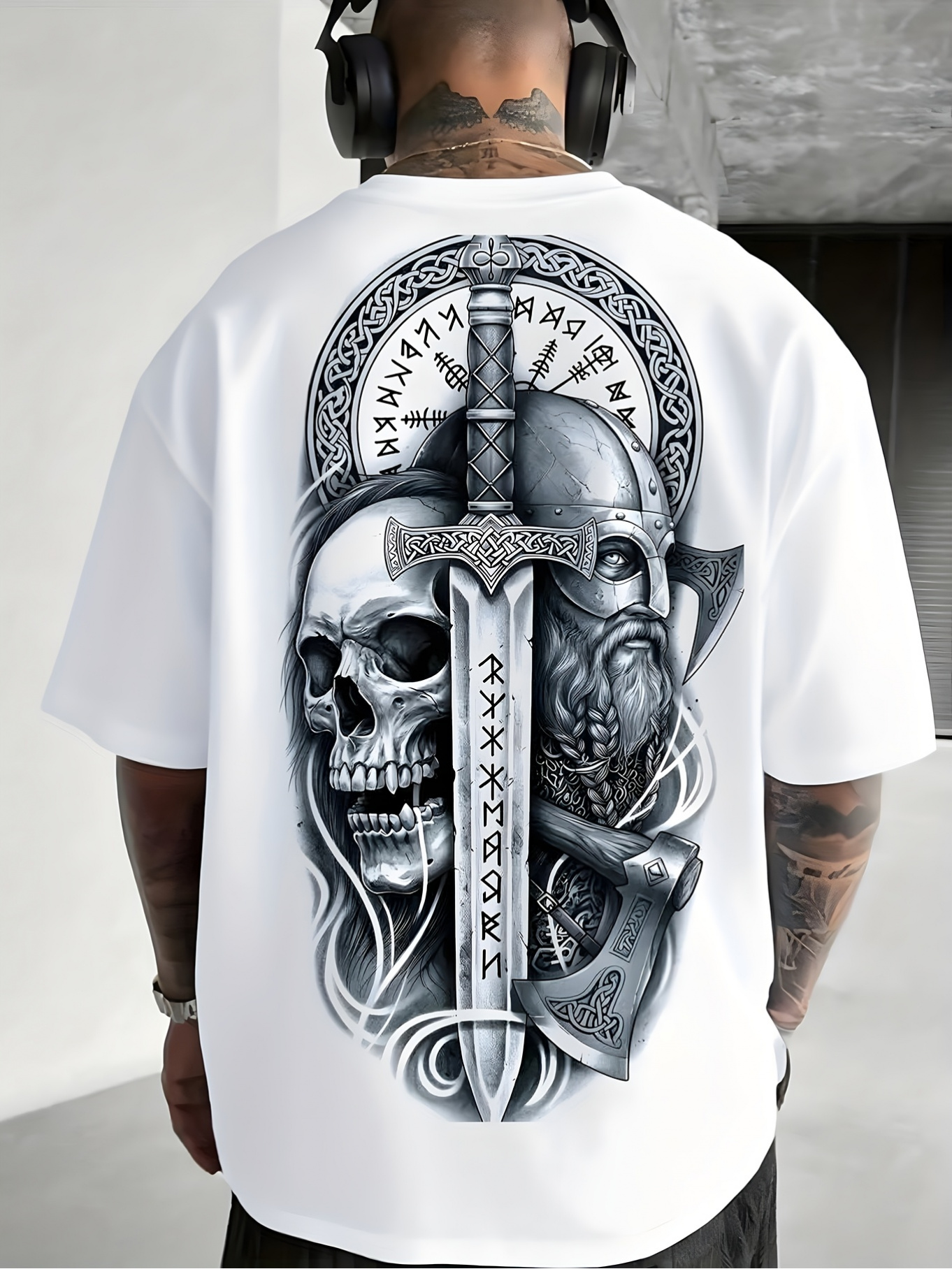 Summer Viking Clothing - Men'S Clothing Pure T-Shirt Featuring A