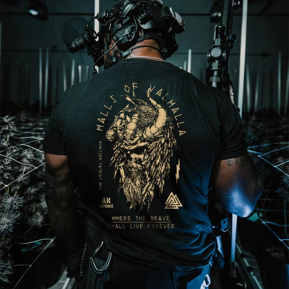 Summer Viking Clothing - Summer Men's Muscle Training Viking Warrior