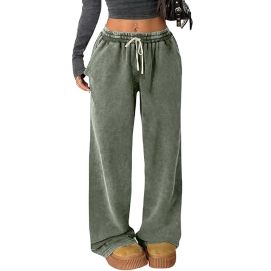 Palazzo Pant Wide - Gihuo Womens Baggy Sweatpants Wide Leg