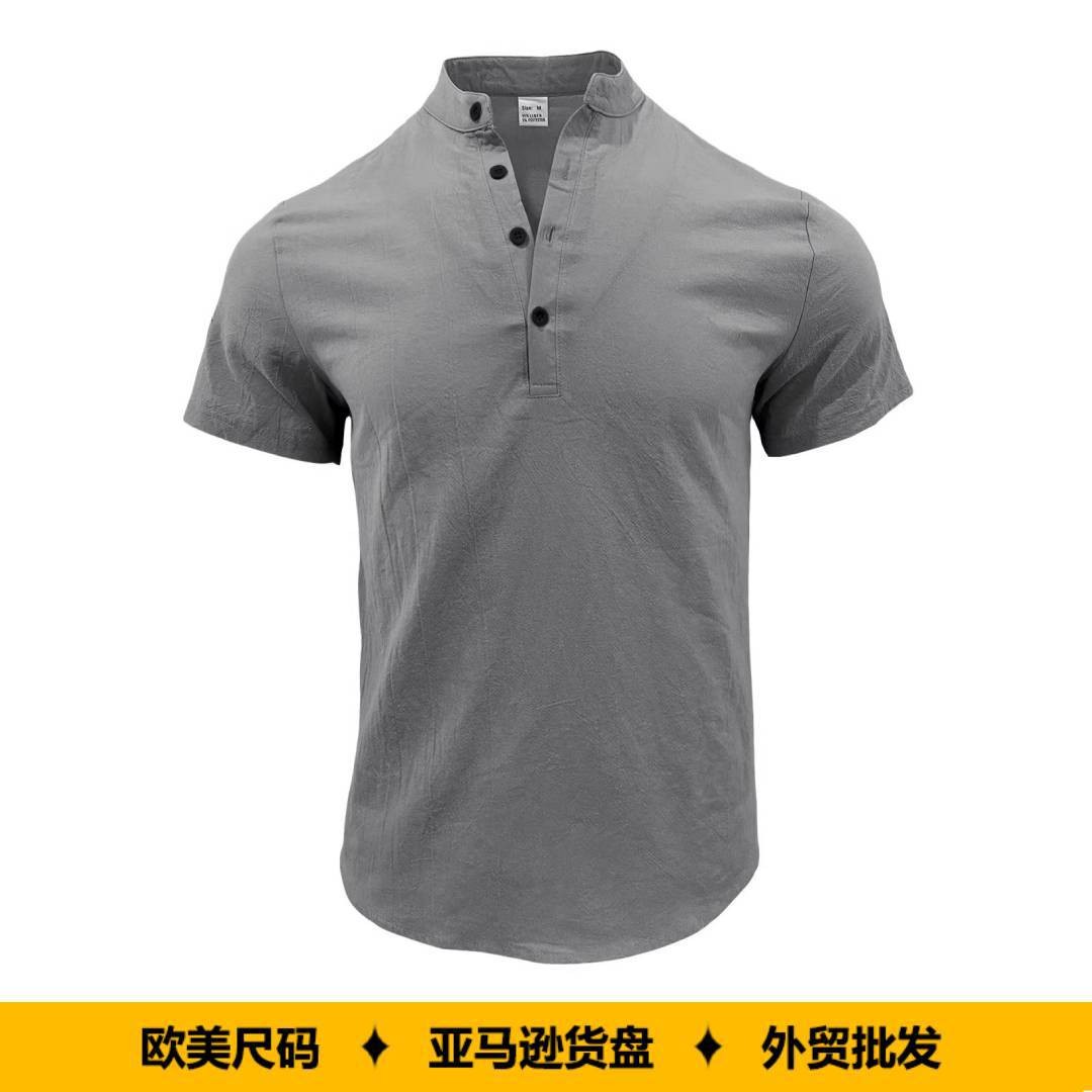 Summer Clothing Men Linen - Men Shirt Mens Linen Loose Fit