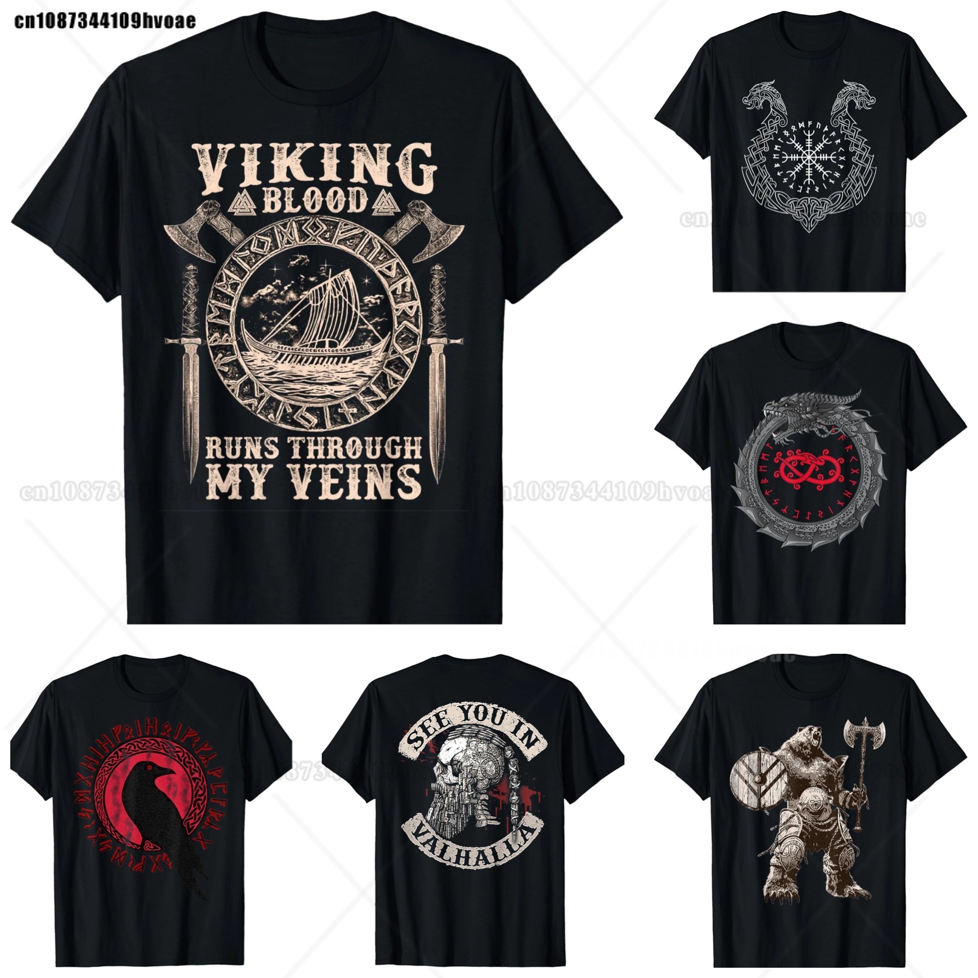 Summer Viking Clothing - Viking Blood Runs Through My Veins