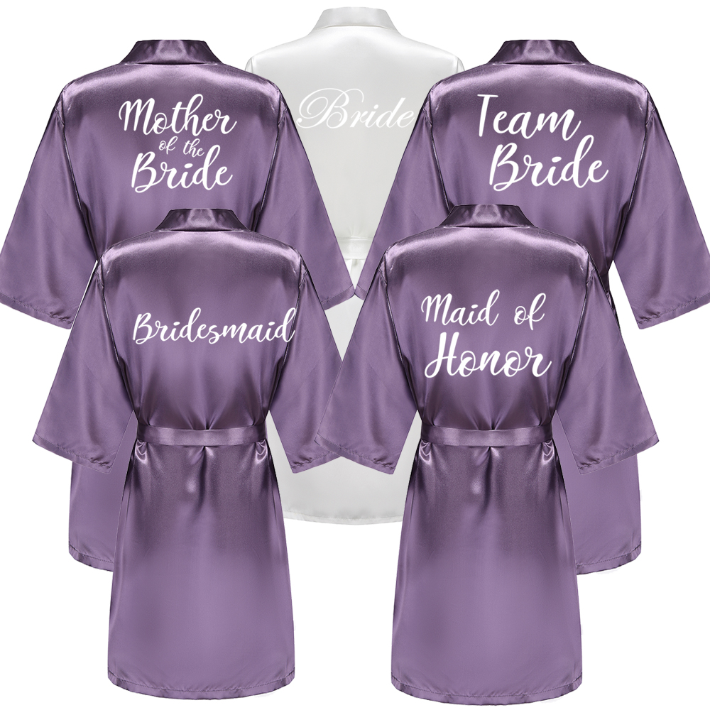 Summer Nights Clothing - Wedding Bride Bridesmaid Robe Dressing Gown