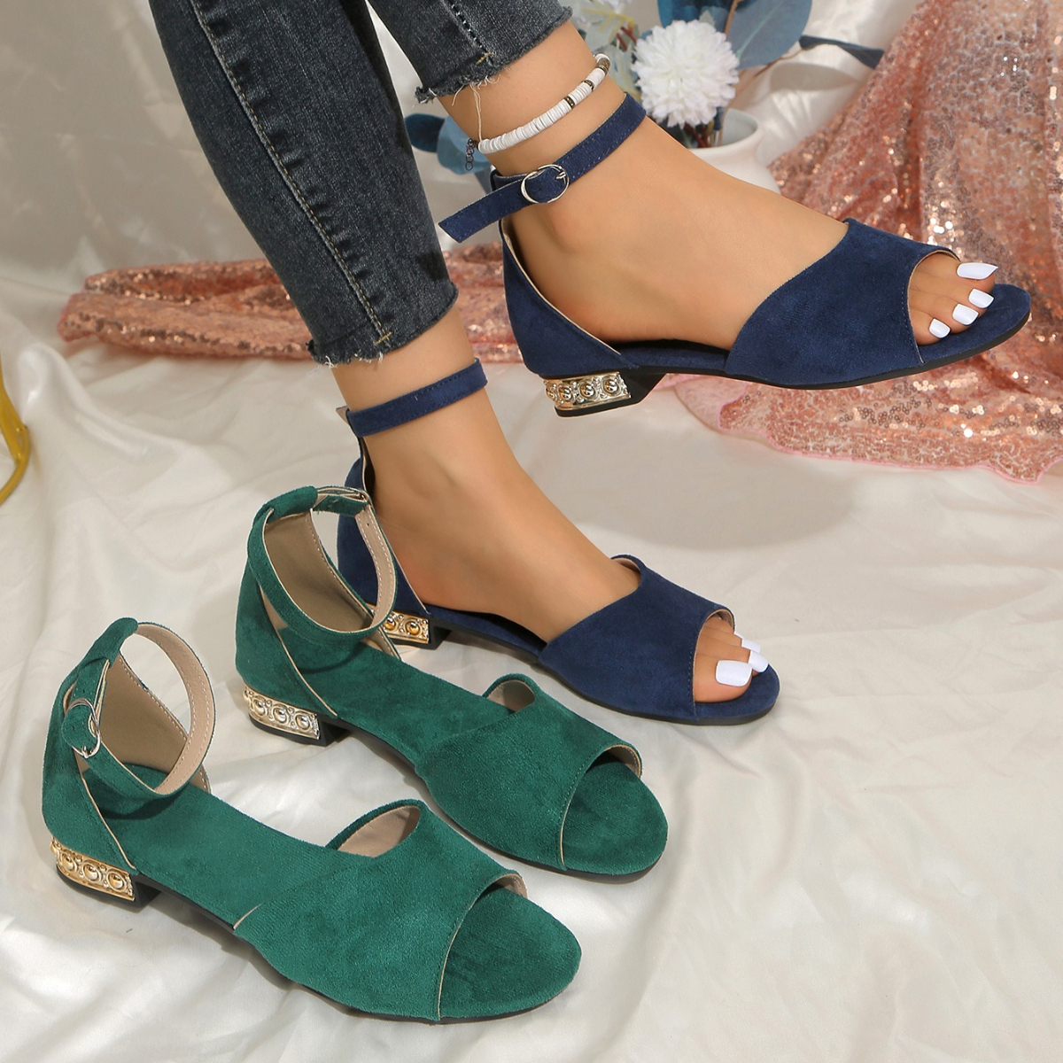 Summer Clothing Sale Women - 2026 Summer Women's New Sandals Round