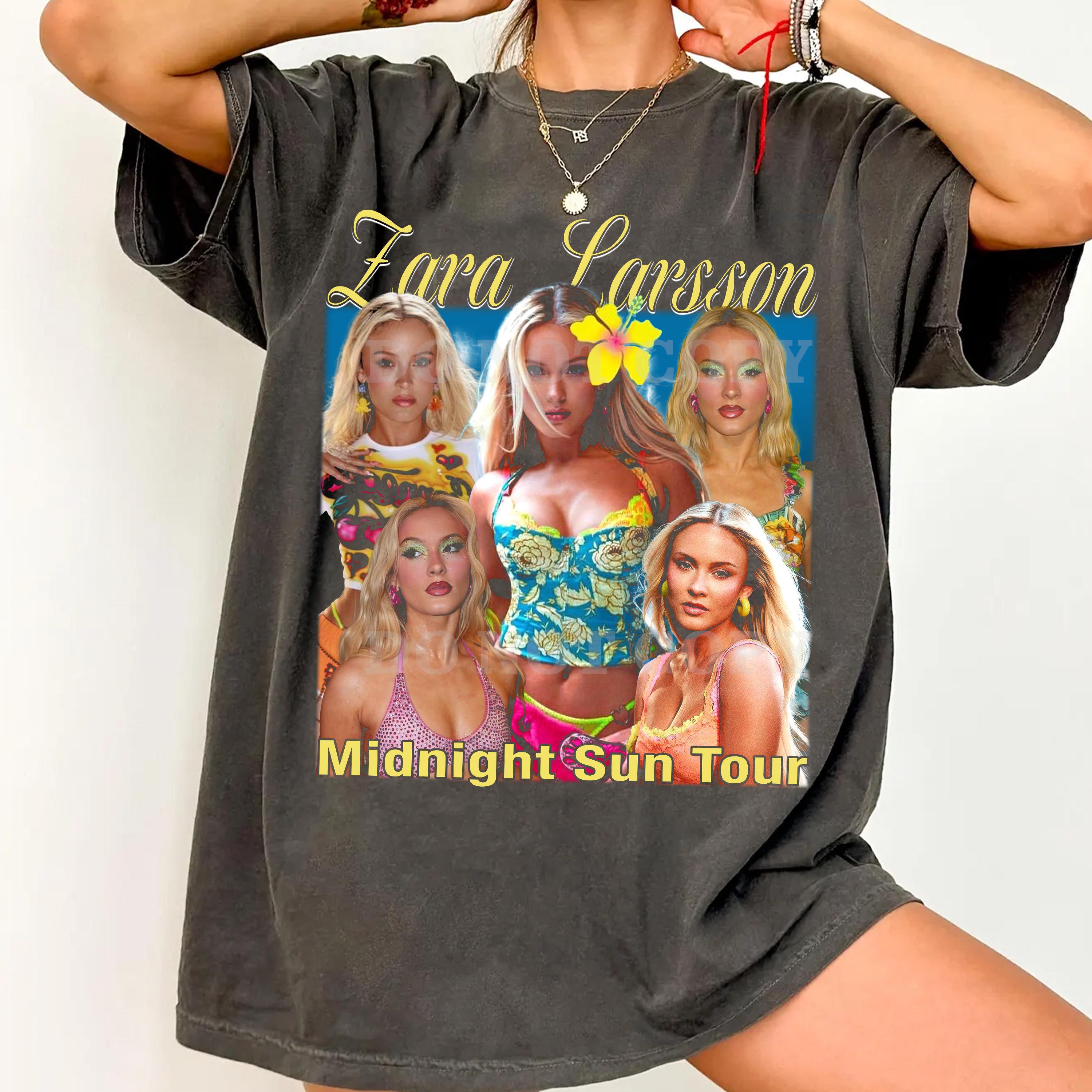 Summer Clothing Zara - Zara Larsson Midnight Sun Tour T-Shirt