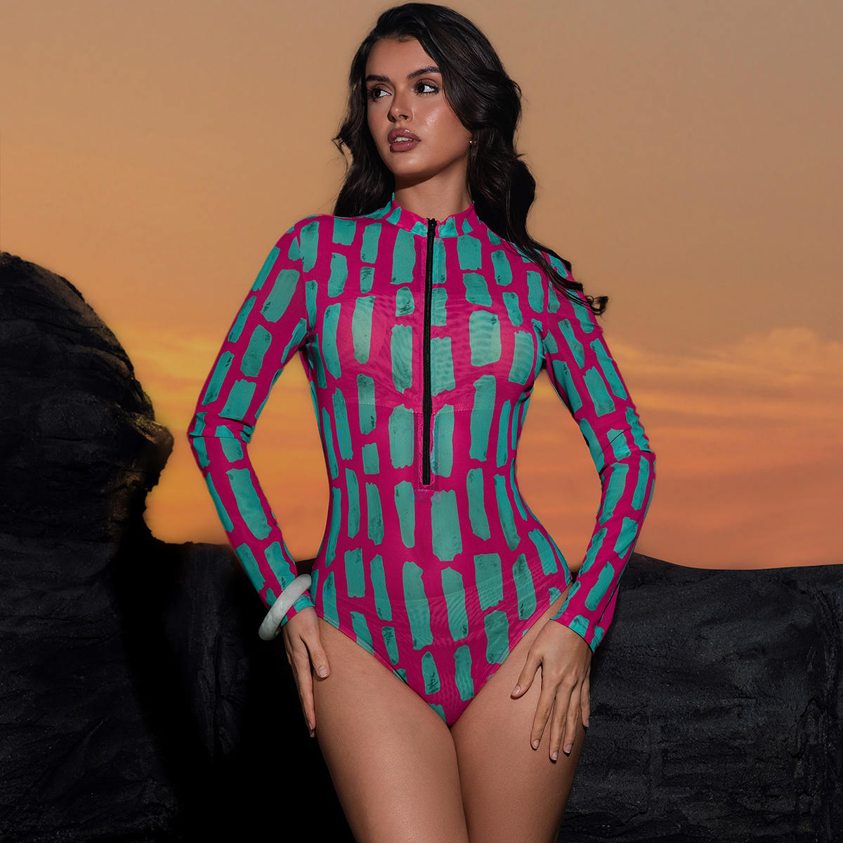 Sexy Mesh Swimsuit 2026 Tren F - Swim Cover Up Mesh recensione e prezzo