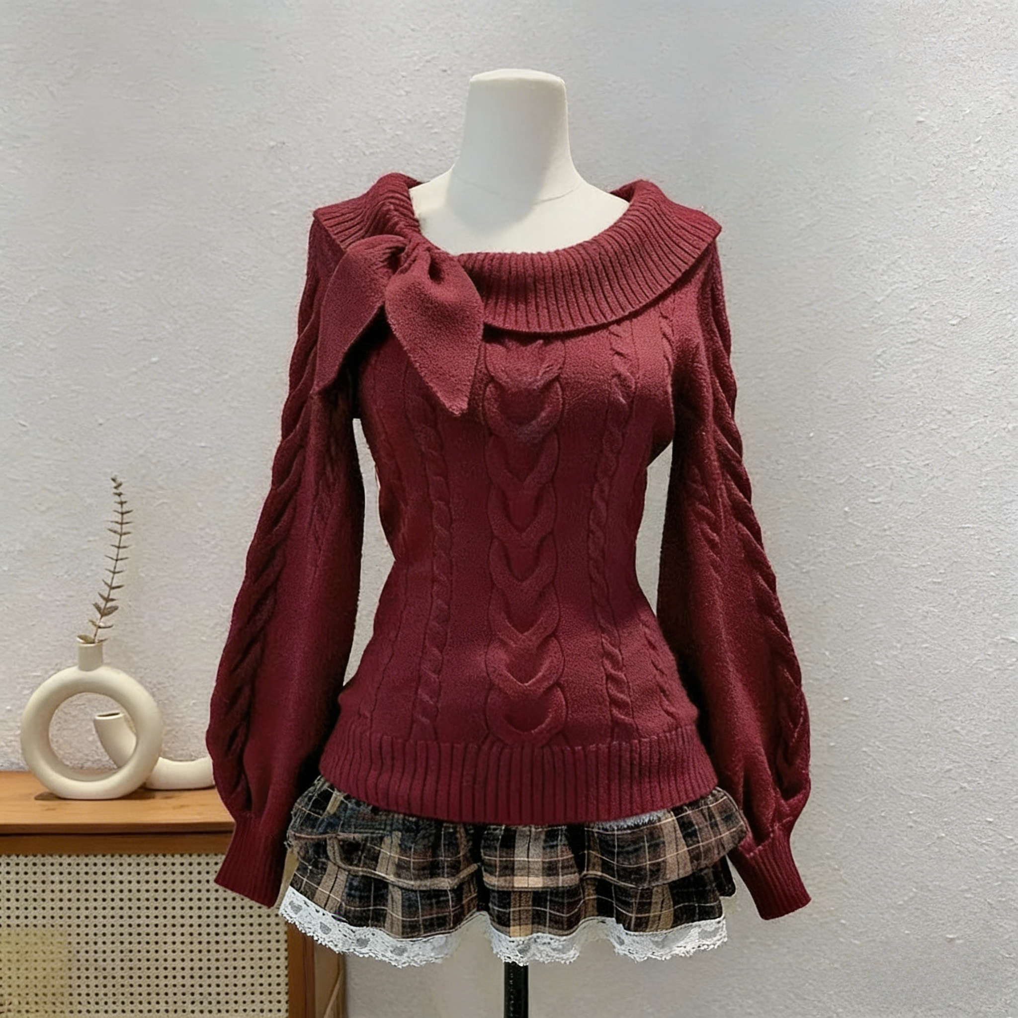 Y2K Korean Sweaters Turn-Down  - Summer Jumper Clothing recensione e prezzo