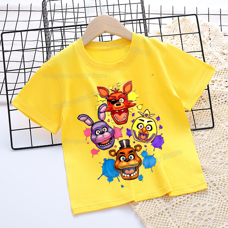 Five Night At Freddys T Shirt  - Summer Nights Clothing recensione e prezzo
