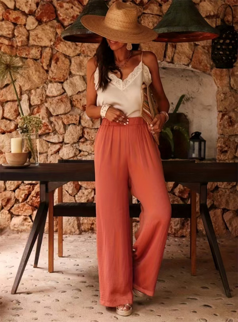 Women's High Waist Paperbag Wa - Palazzo Pant Wide recensione e prezzo
