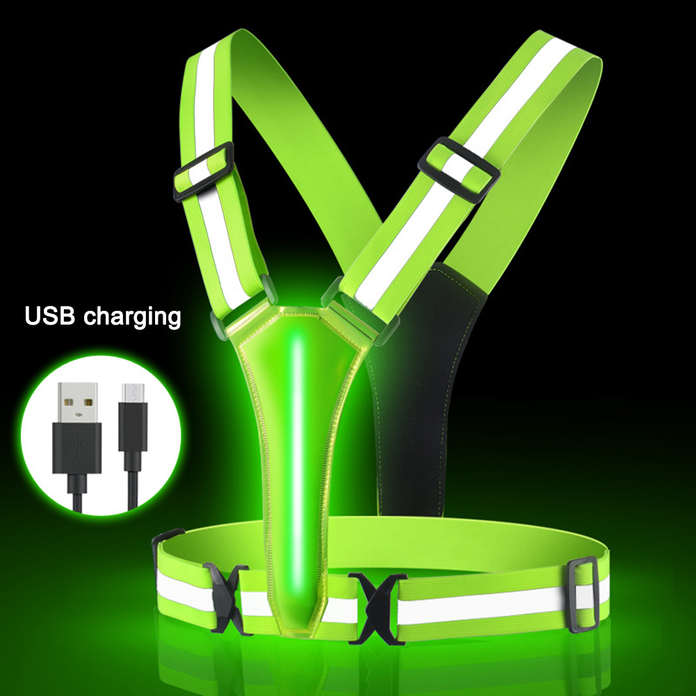 LED Running Vest USB Rechargea - Summer Nights Clothing recensione e prezzo