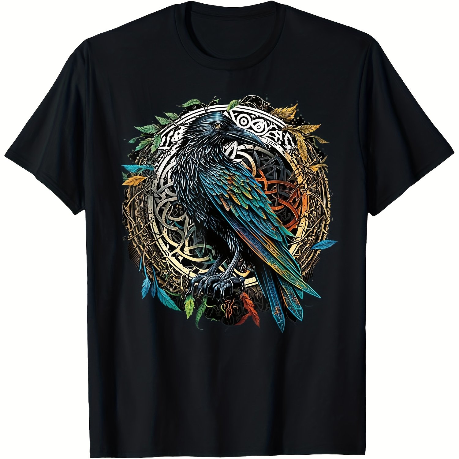 Women's Viking Raven Pattern T - Summer Viking Clothing recensione e prezzo