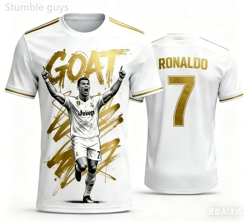 Ronaldo's Summer 3D Printed Fa - Summer Clothing Recommendations recensione e prezzo