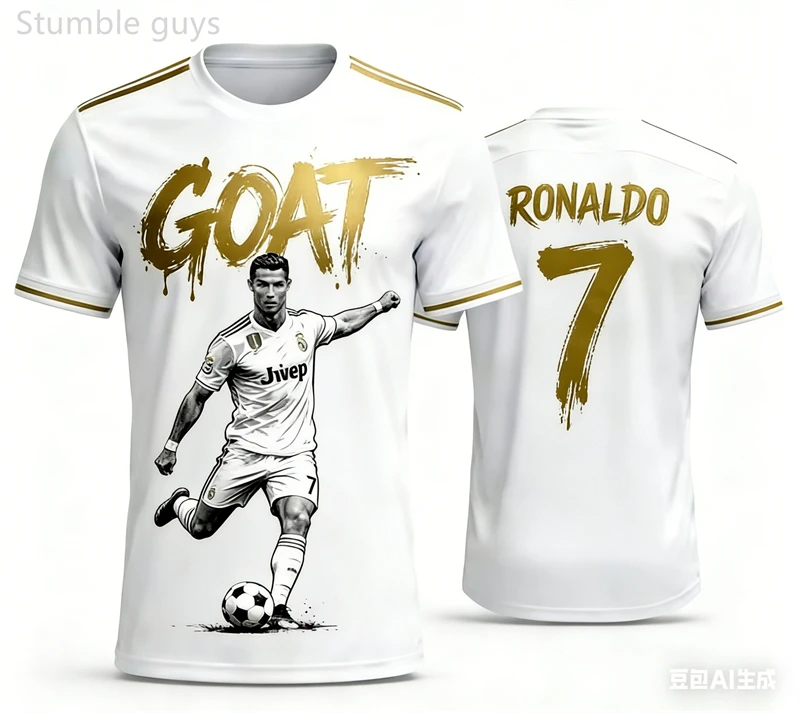 Ronaldo's Summer 3D Printed Fa - Summer Clothing Recommendations recensione e prezzo