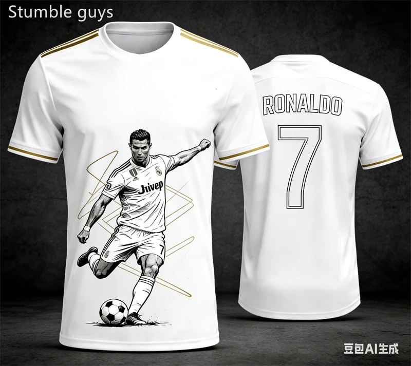 Ronaldo's Summer 3D Printed Fa - Summer Clothing Recommendations recensione e prezzo