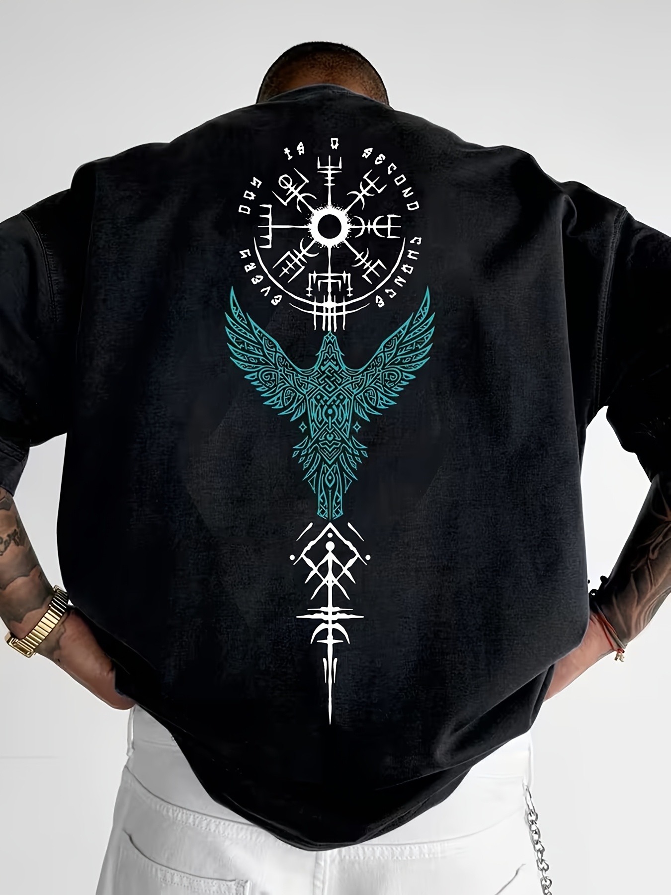 Men's 100% Cotton Short Sleeve - Summer Viking Clothing recensione e prezzo