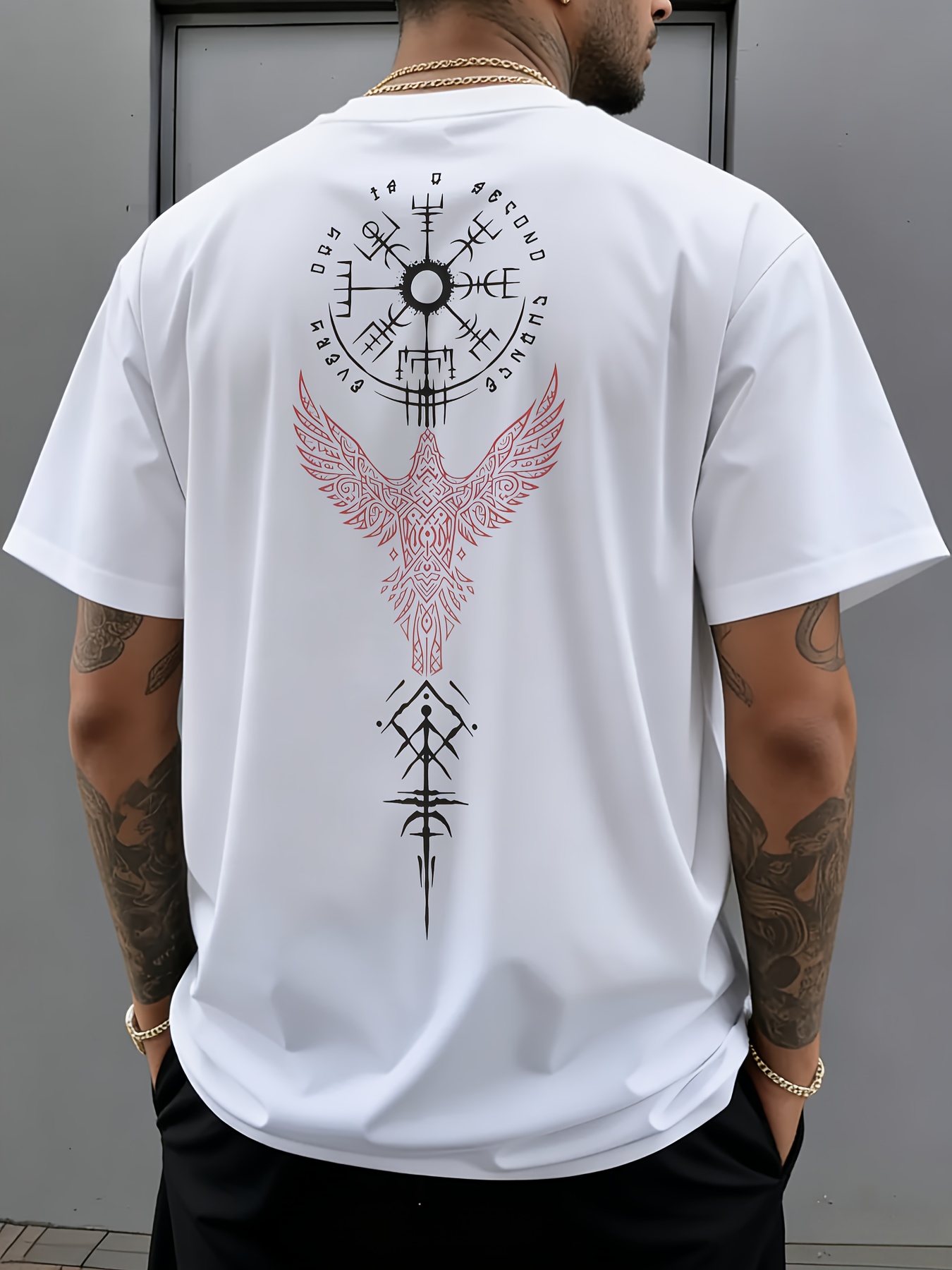 Men's 100% Cotton Short Sleeve - Summer Viking Clothing recensione e prezzo