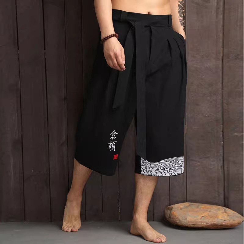Japanese Kimono Traditional Pa - Summer Clothing Men Linen recensione e prezzo