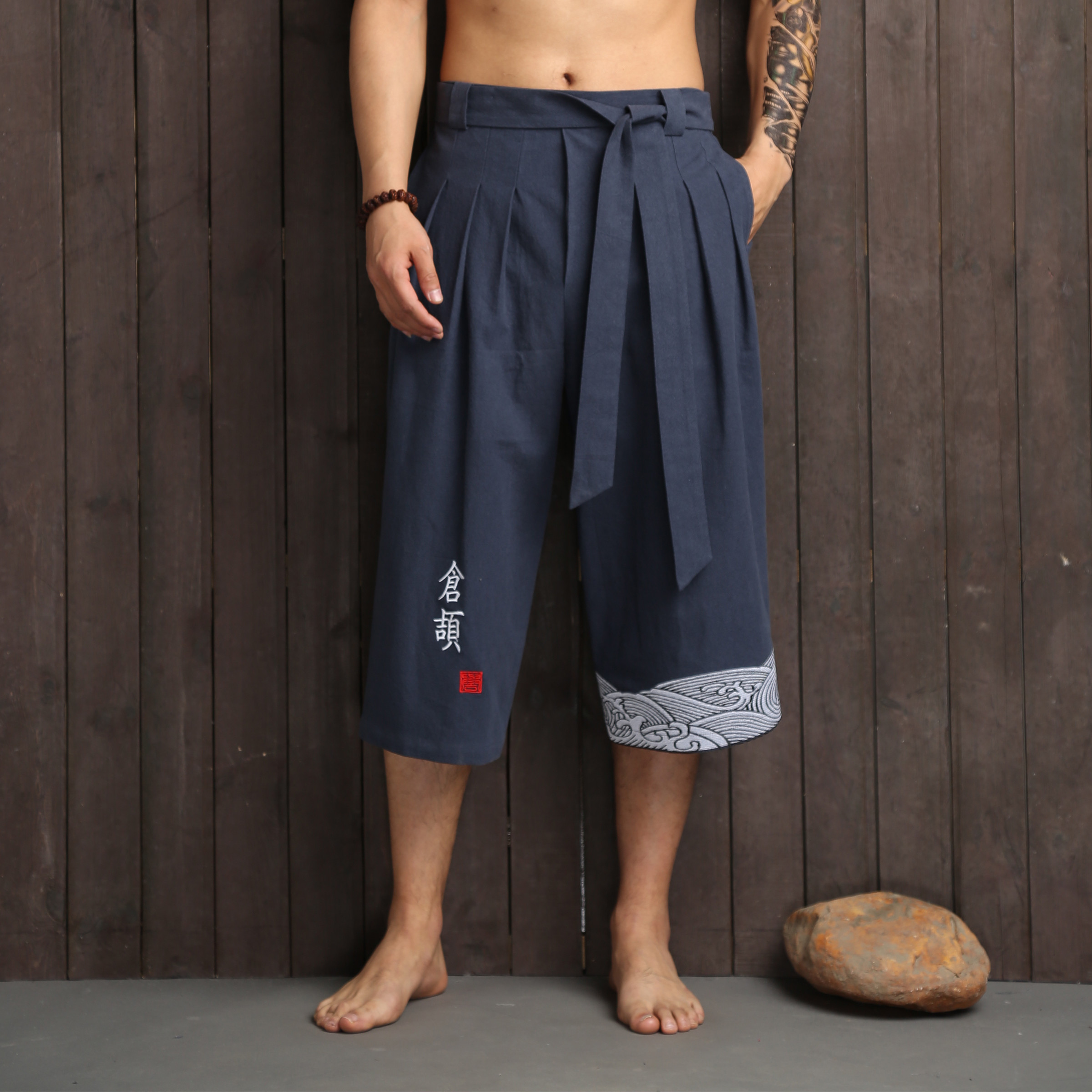Japanese Kimono Traditional Pa - Summer Clothing Men Linen recensione e prezzo