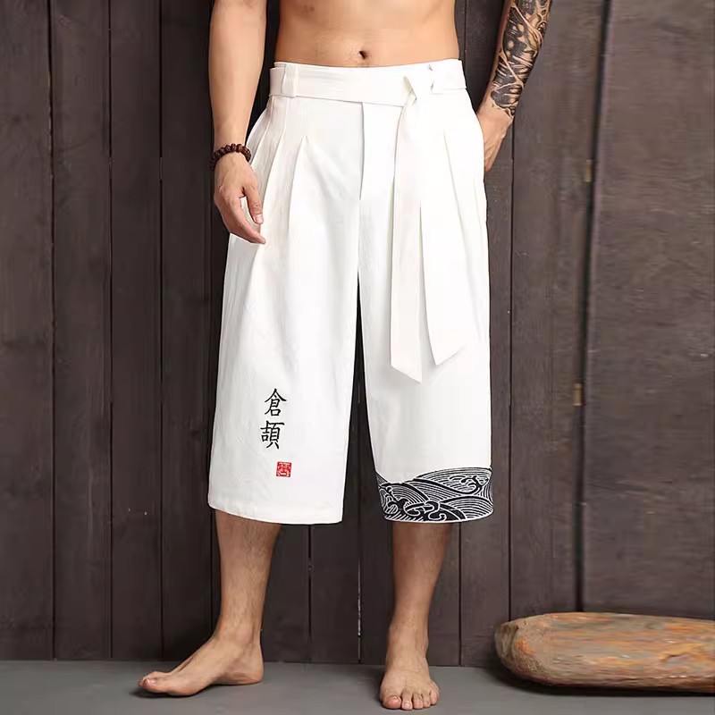Japanese Kimono Traditional Pa - Summer Clothing Men Linen recensione e prezzo