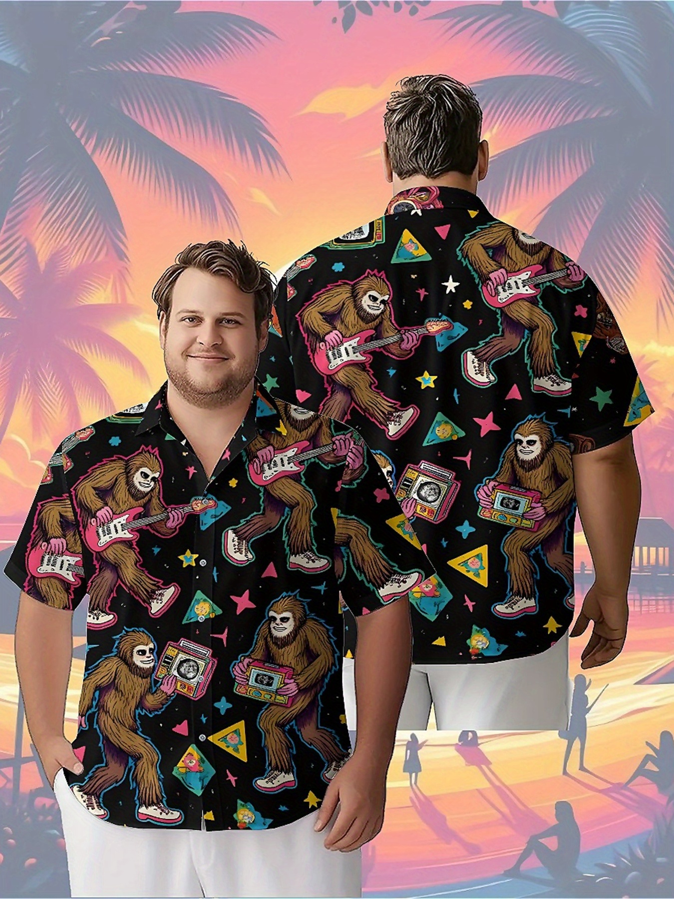 Men's Plus Size Hawaiian Shirt - Summer Clothing Patterns recensione e prezzo