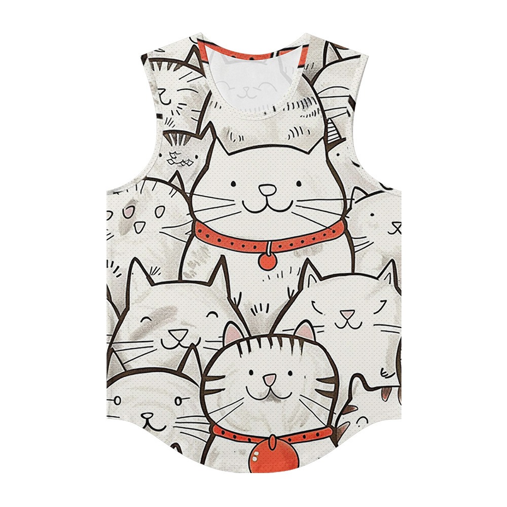 Men Vests Trendy Kawaii Lucky  - Summer Clothing Essentials Men recensione e prezzo