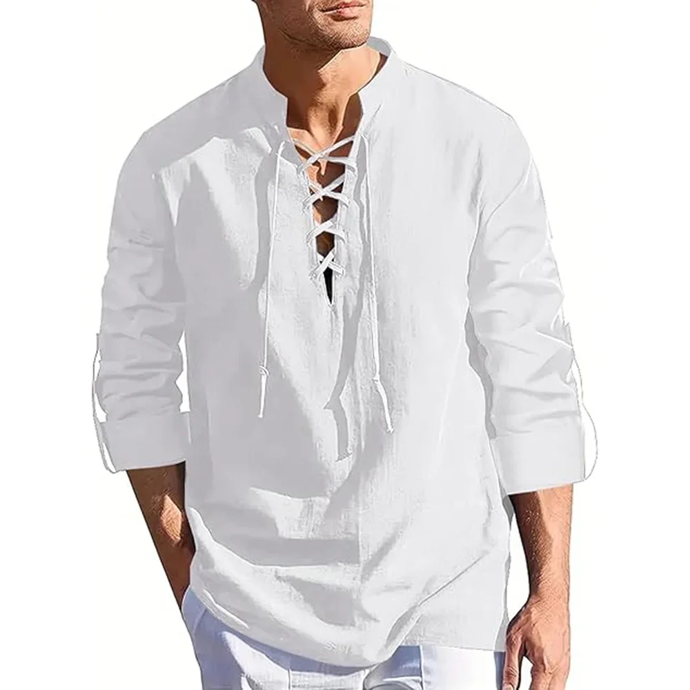 Men's Renaissance Shirt Pirate - Summer Viking Clothing recensione e prezzo