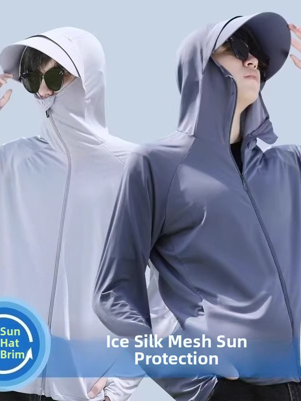 Men's Summer Thin Ice Silk Sun - Summer Rays Clothing recensione e prezzo
