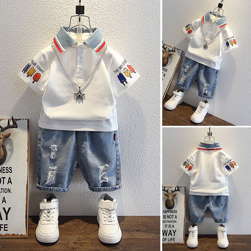Boys 2025 Summer Outfit T-Shir - Summer Clothing Reviews recensione e prezzo