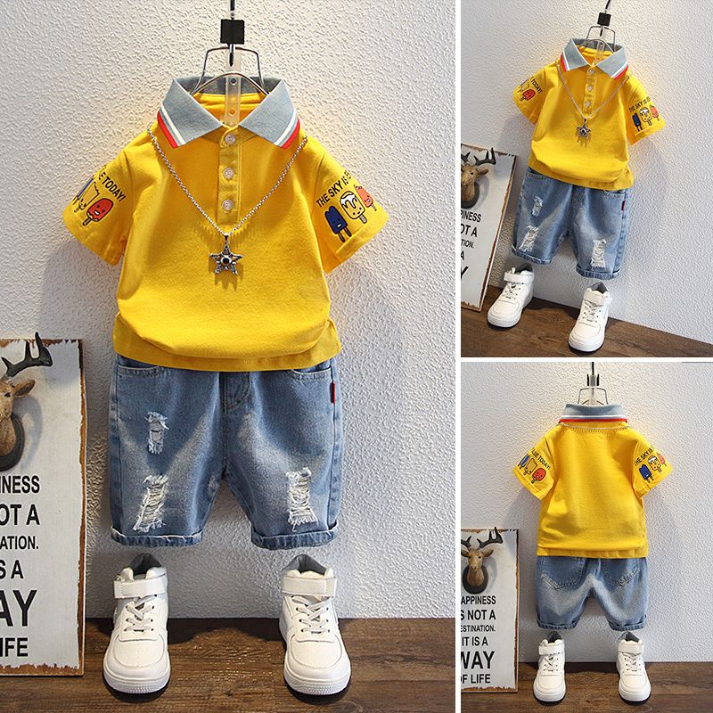 Boys 2025 Summer Outfit T-Shir - Summer Clothing Reviews recensione e prezzo