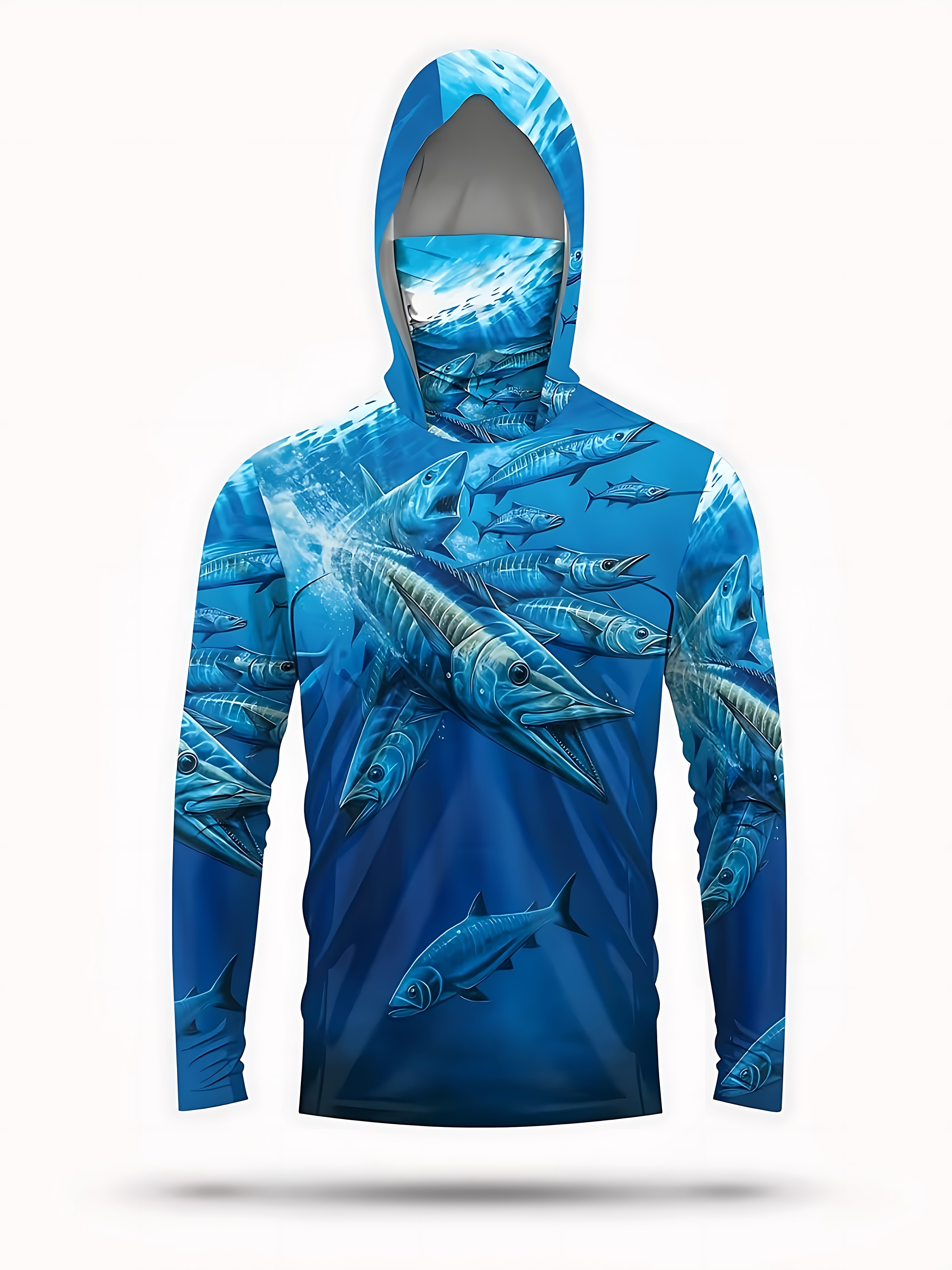 Fishing Shirt Hooded Men Fishi - Summer Outdoor Clothing recensione e prezzo