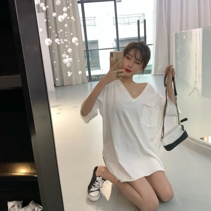 Long Short Sleeve Baggy T Shir - Summer Clothing Reviews recensione e prezzo