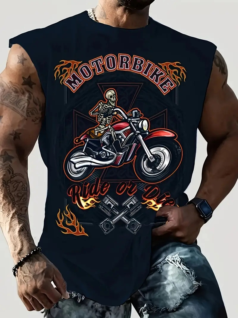 Summer New Men's Vest T-shirt  - Summer Viking Clothing recensione e prezzo