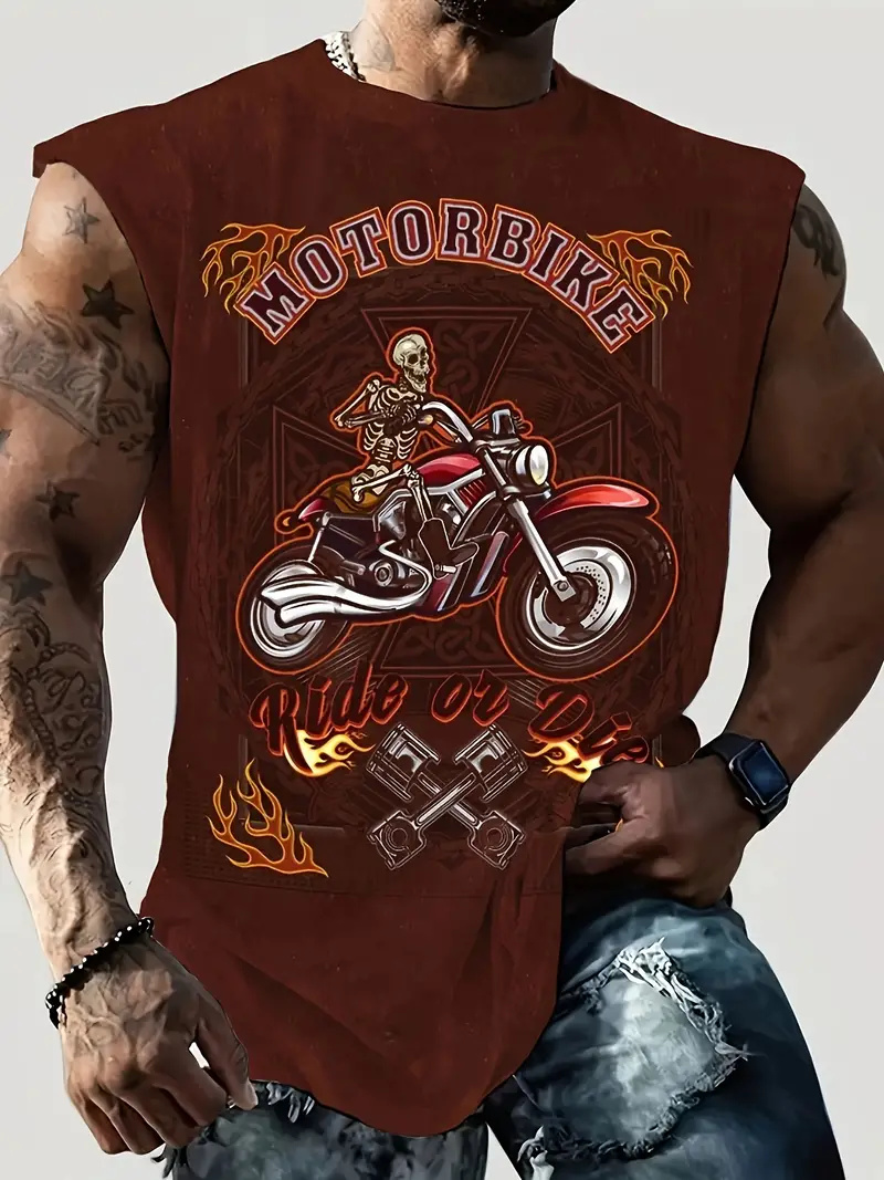 Summer New Men's Vest T-shirt  - Summer Viking Clothing recensione e prezzo