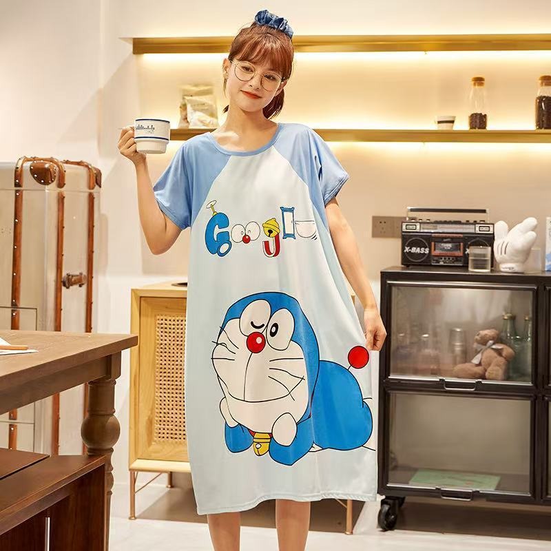 Doraemon cute nightdress for w - Summer Nights Clothing recensione e prezzo