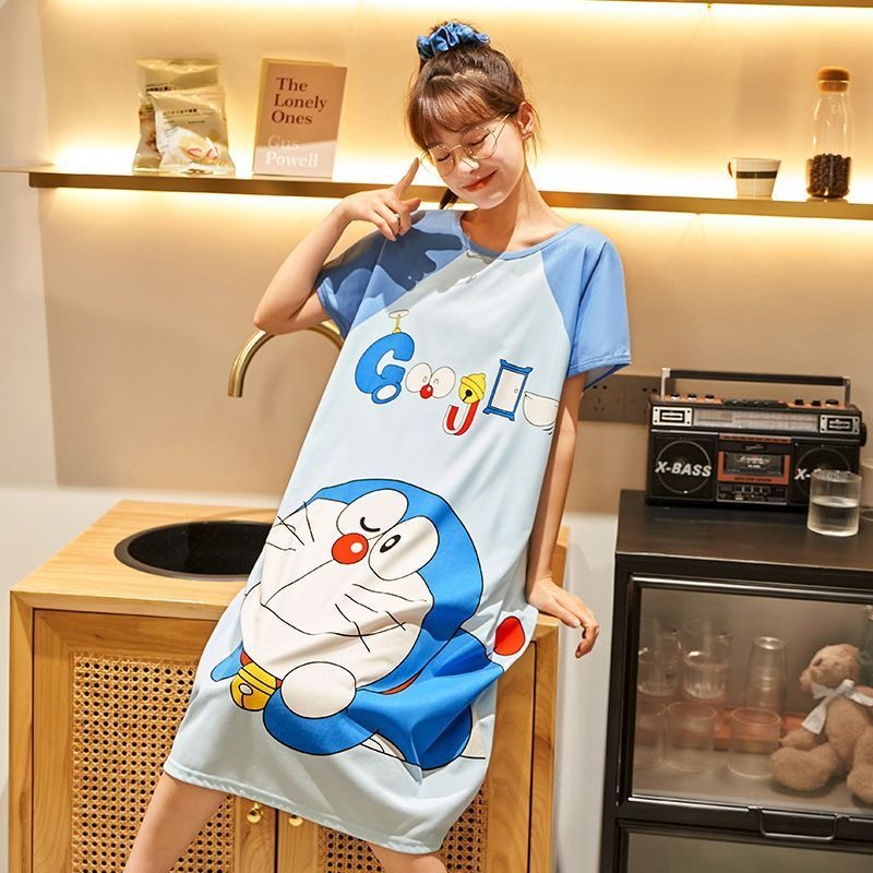 Doraemon cute nightdress for w - Summer Nights Clothing recensione e prezzo