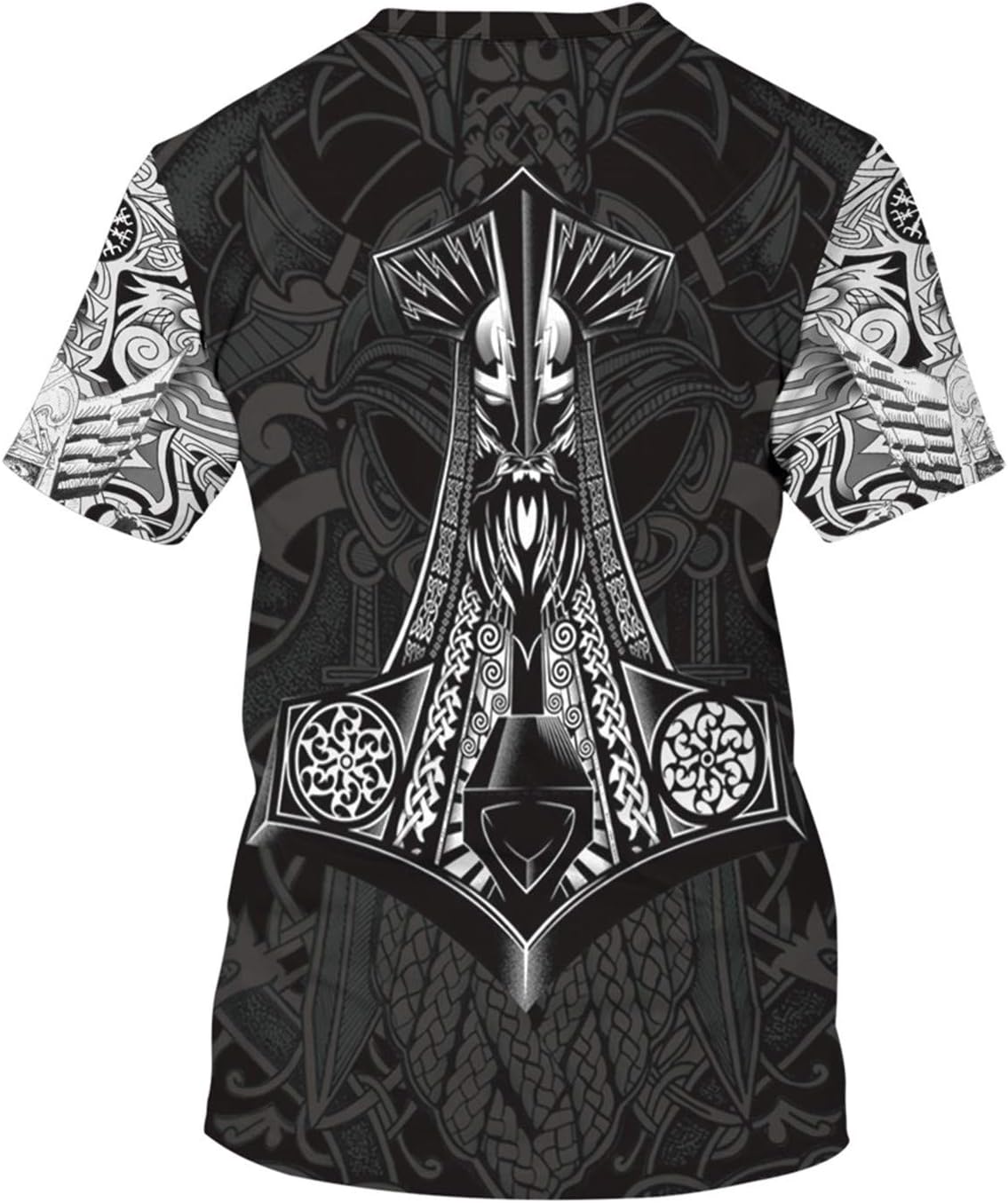 Men's Vikings T Shirt Tops Nov - Summer Viking Clothing recensione e prezzo