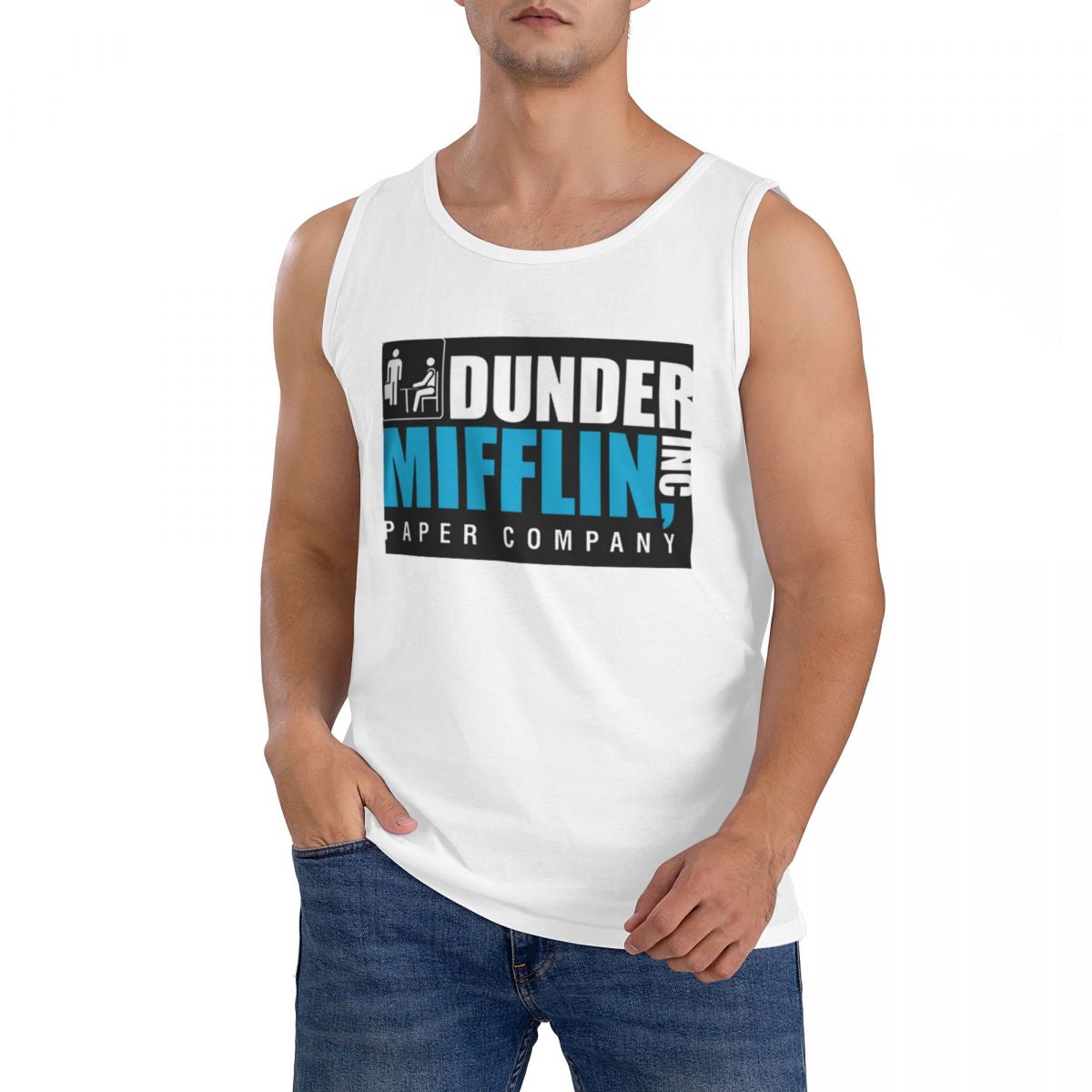 100% Cotton Dunder Mifflin Pap - Summer Clothing Essentials Men recensione e prezzo