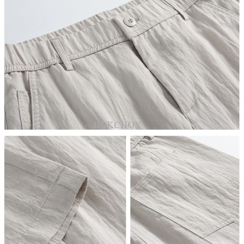 2026 Spring Summer New Thin Ly - Summer Clothing Men Linen recensione e prezzo