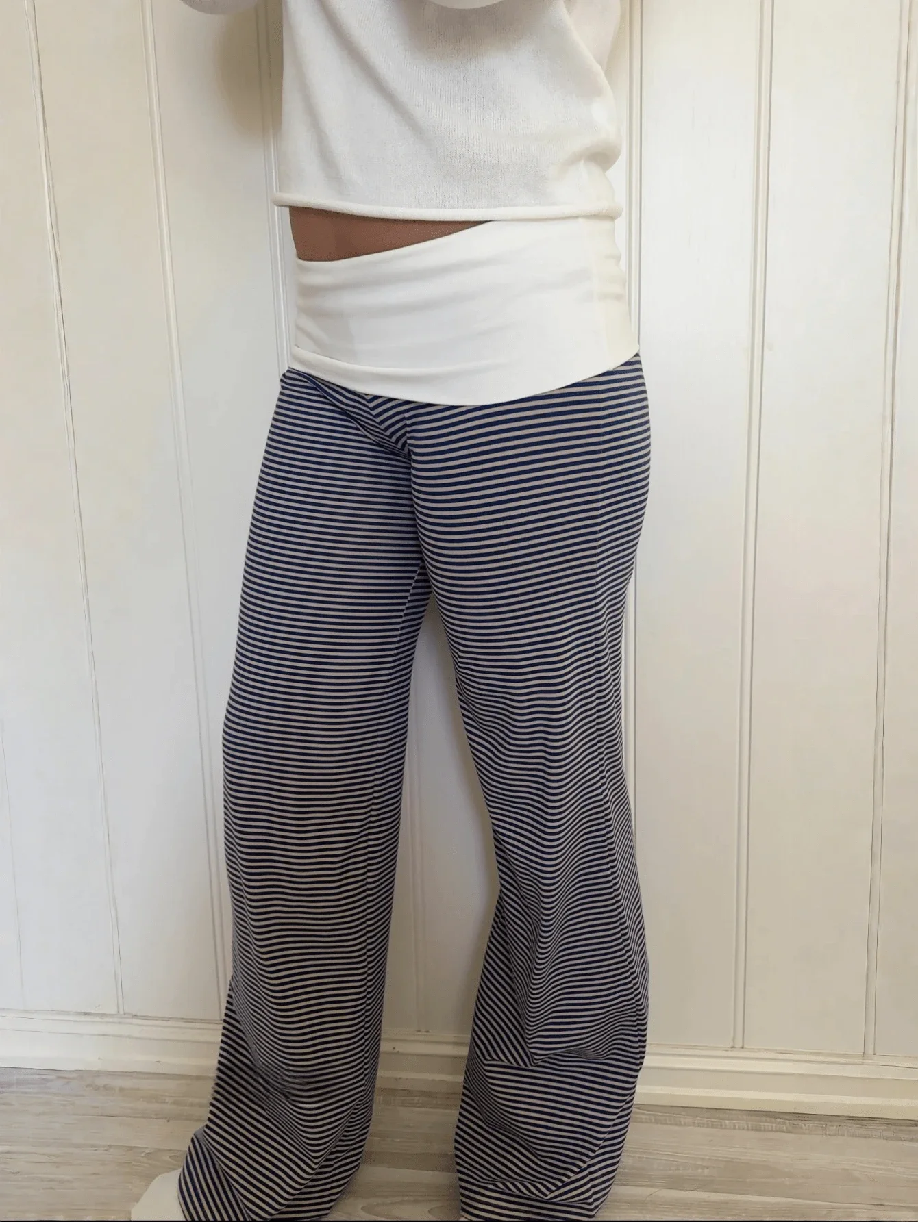 Women Low Rise Striped Wide Le - Palazzo Pant Wide recensione e prezzo