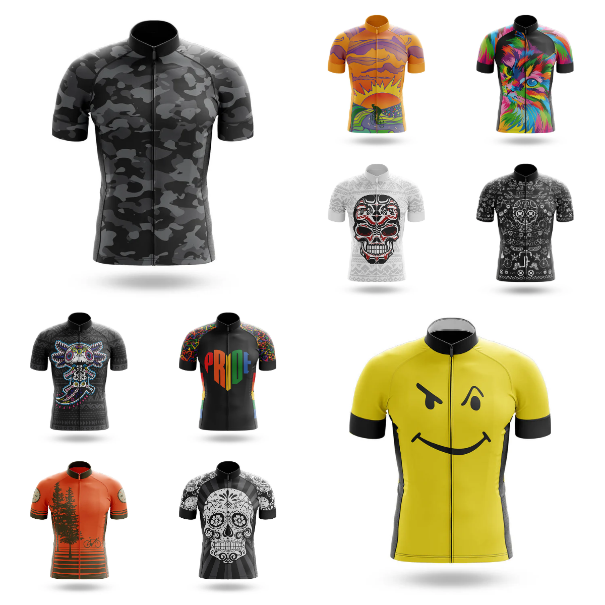Biking Happens Cycling Jersey  - Summer Jumper Clothing recensione e prezzo