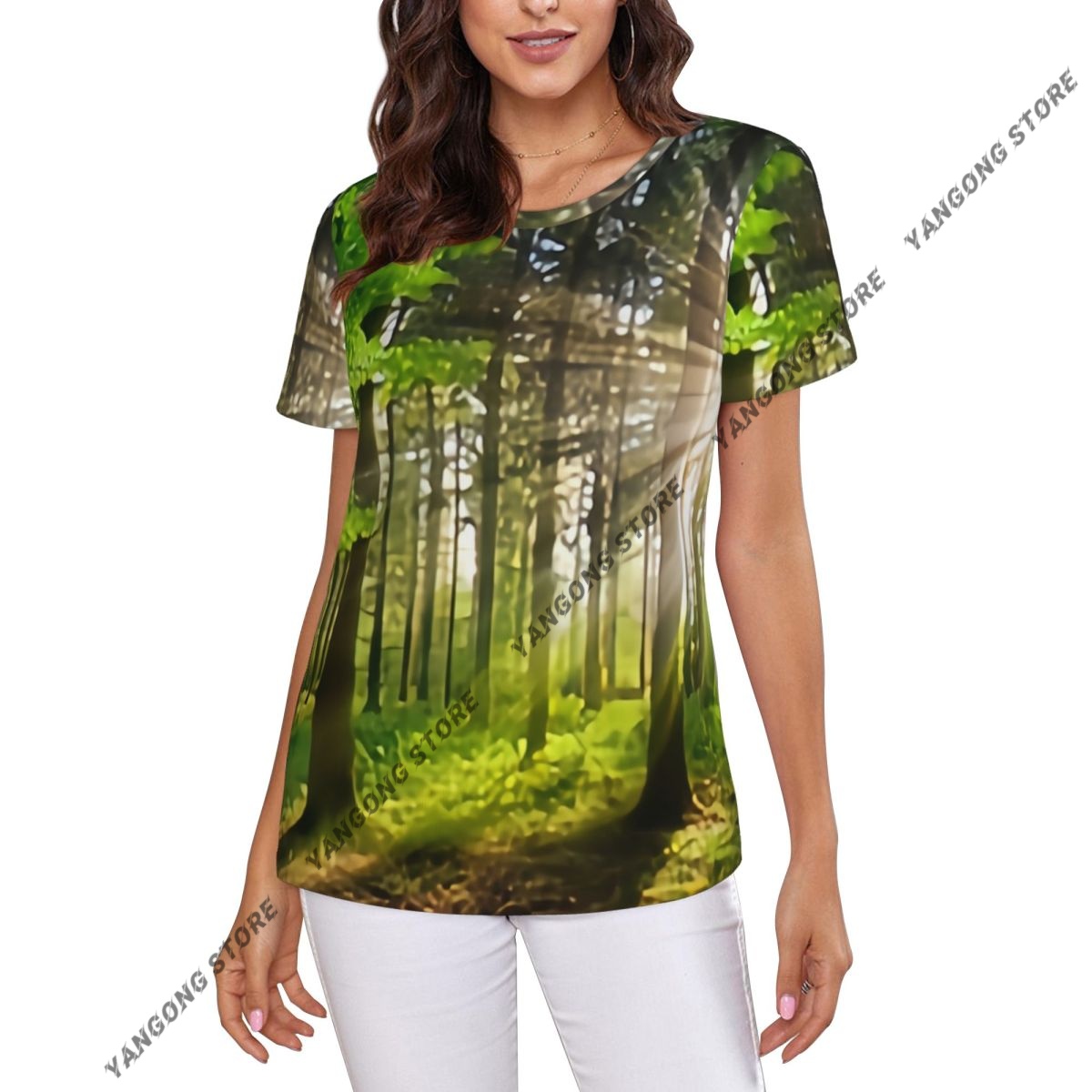 Womens Short Sleeve Panoramic  - Summer Rays Clothing recensione e prezzo