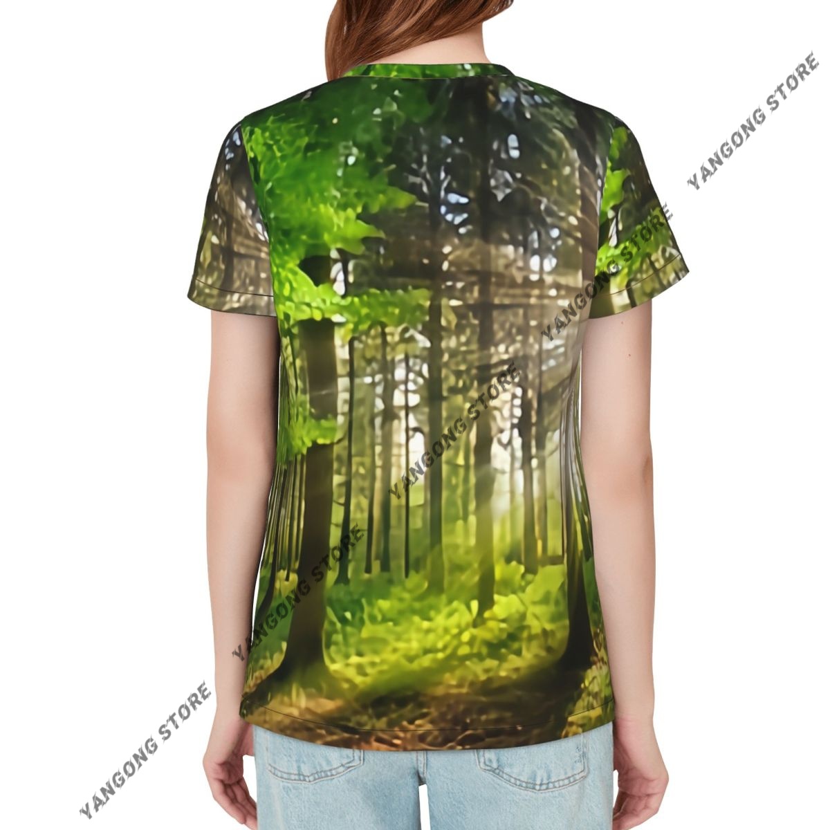Womens Short Sleeve Panoramic  - Summer Rays Clothing recensione e prezzo