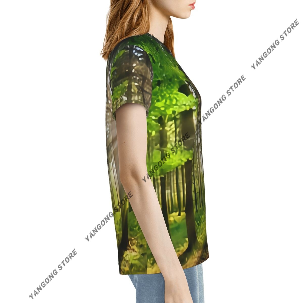 Womens Short Sleeve Panoramic  - Summer Rays Clothing recensione e prezzo