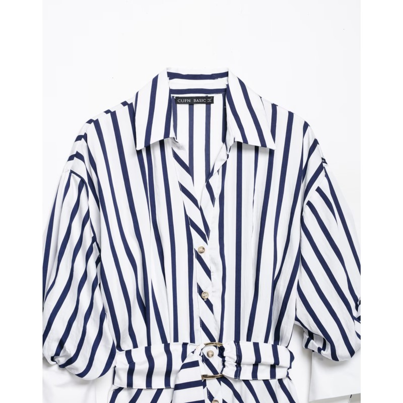 Women's Striped Long Dress wit - Summer Clothing H&M recensione e prezzo