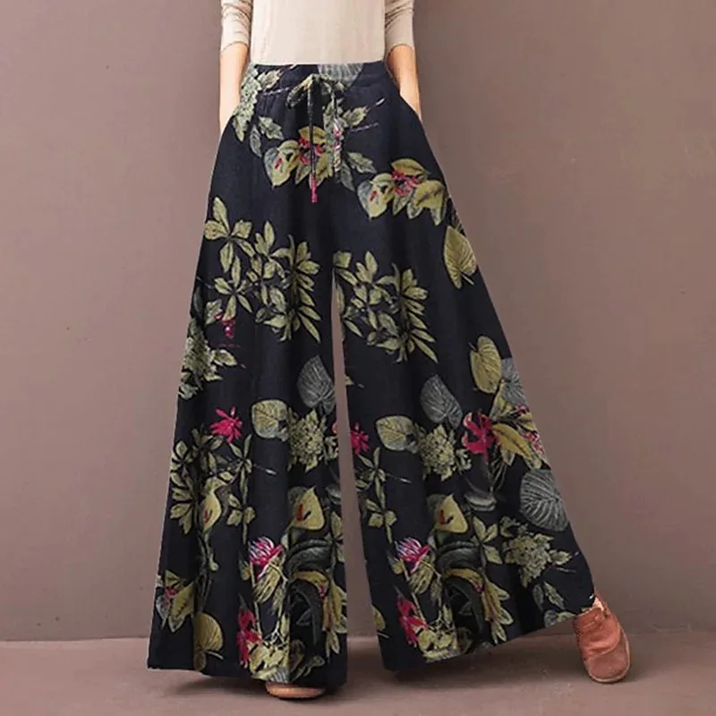 Boho Floral Wide Leg Pants Wom - Palazzo Pant Wide recensione e prezzo