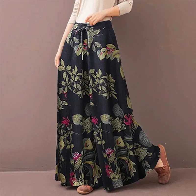 Boho Floral Wide Leg Pants Wom - Palazzo Pant Wide recensione e prezzo