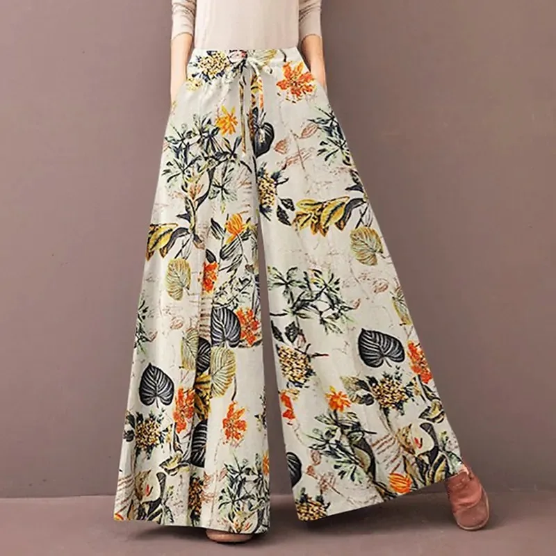 Boho Floral Wide Leg Pants Wom - Palazzo Pant Wide recensione e prezzo