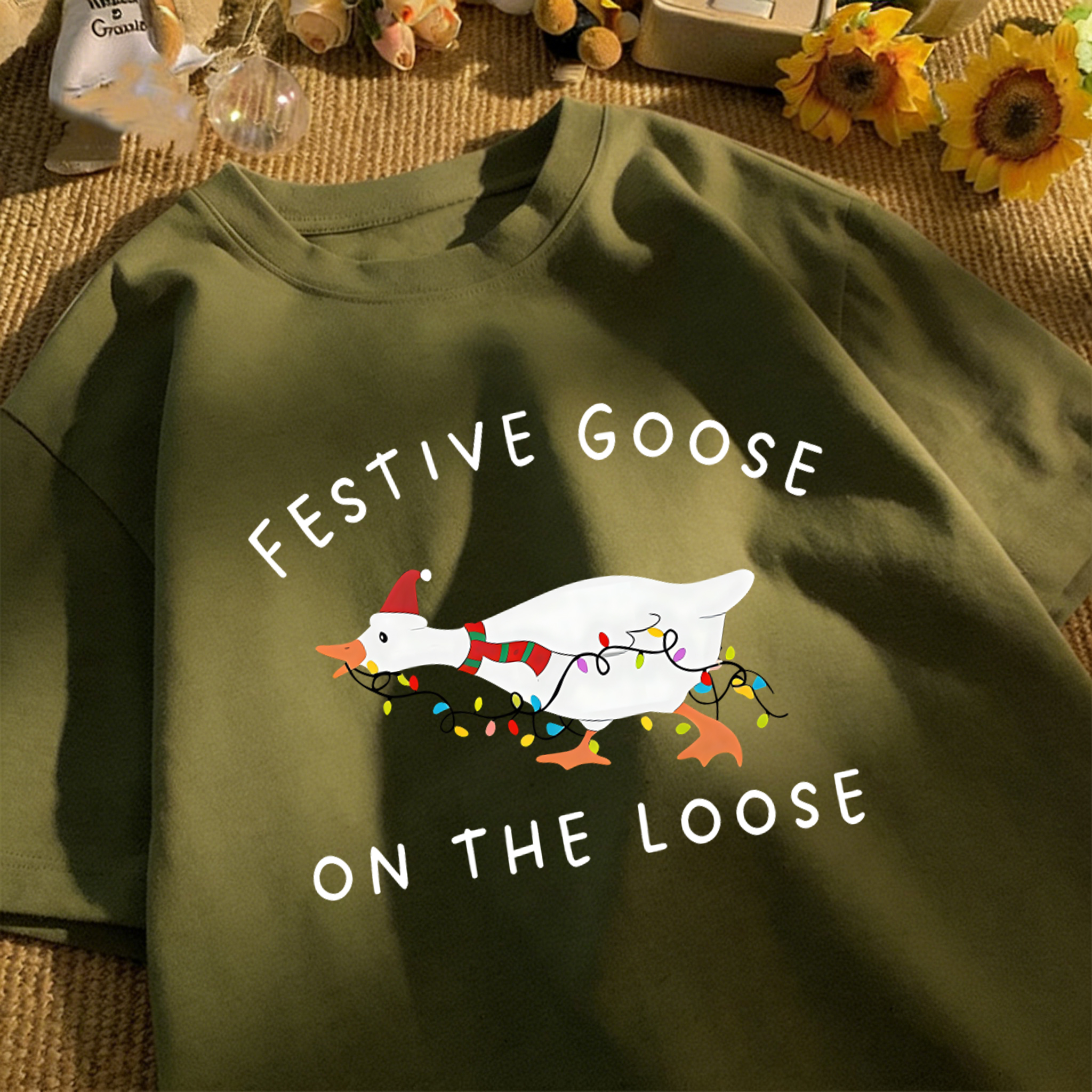 Festive Goose On The Loose Des - Japan Summer Festival Clothing recensione e prezzo