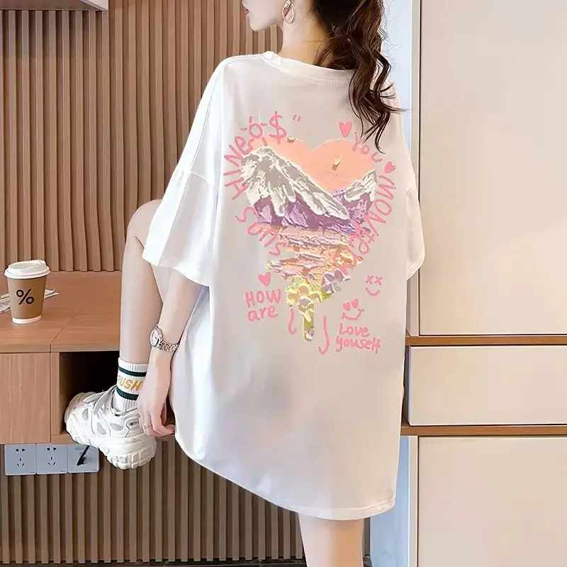 Short Sleeve Graphic Baggy T S - Summer Clothing Reviews recensione e prezzo