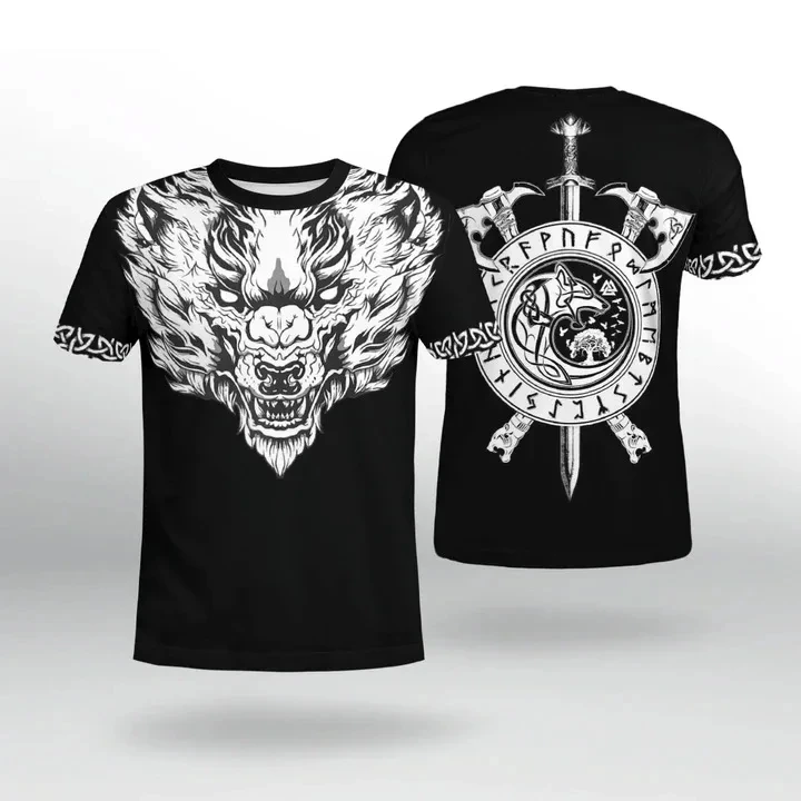 Viking Myth Valhalla Totem T-s - Summer Viking Clothing recensione e prezzo