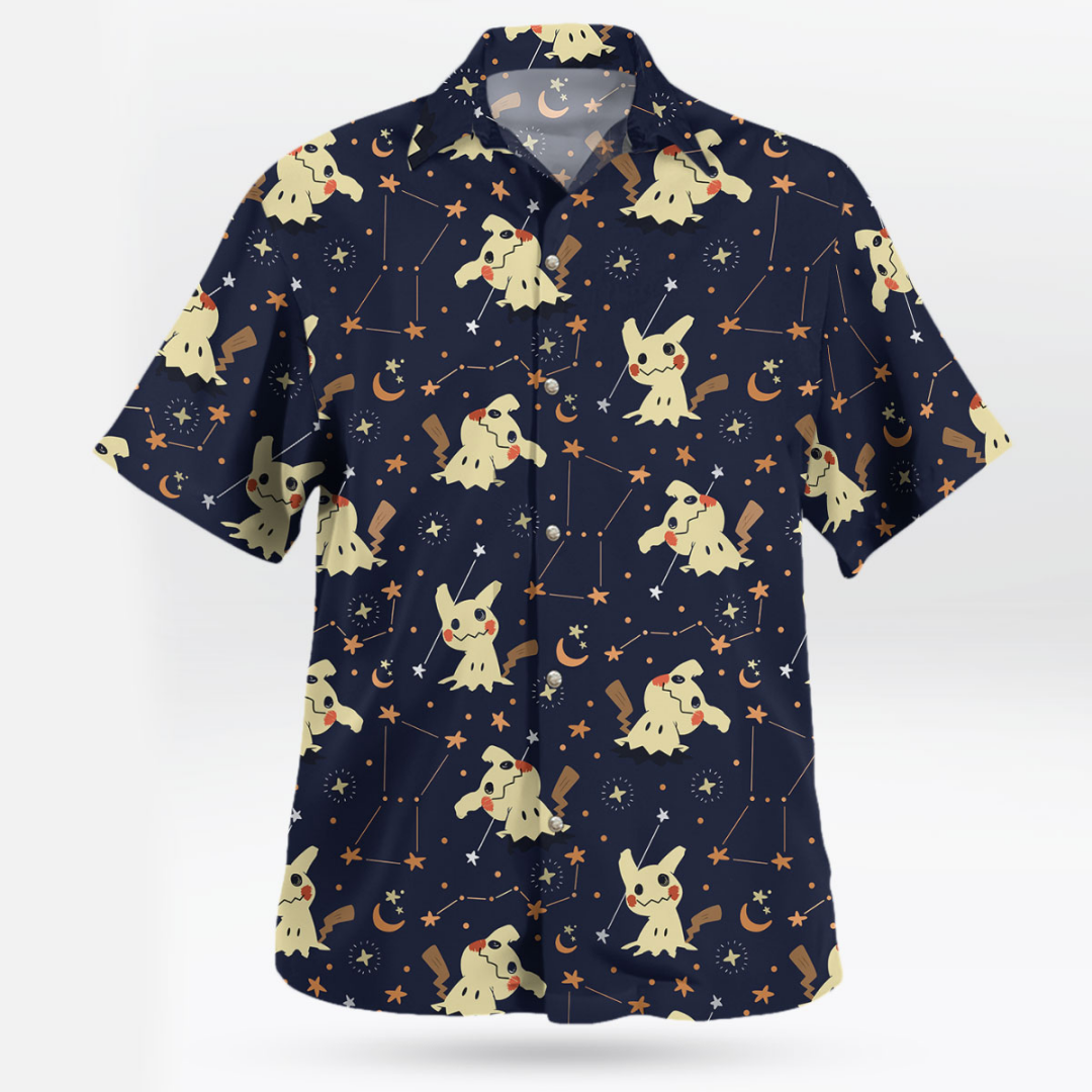 Mimikyu Night Sky Hawaiian Shi - Summer Nights Clothing recensione e prezzo